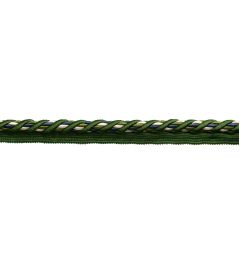 13mm Trianon Cord with Tape Trimming by Samuel & Sons Emerald 13mm Trianon Cord with Tape Trimming by Samuel & Sons Emerald