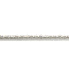13mm Trianon Cord with Tape Trimming by Samuel & Sons Pearl 13mm Trianon Cord with Tape Trimming by Samuel & Sons Pearl