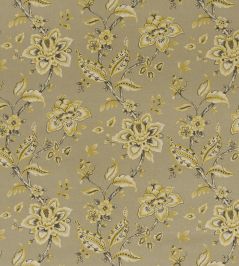 Palampore Fabric by Clarke & Clarke Taupe Palampore Fabric by Clarke & Clarke Taupe