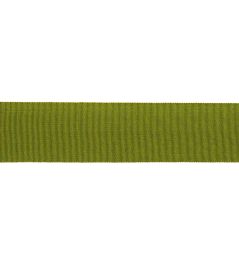 2 French Grosgrain Ribbon Trimming by Samuel & sons Olive 2 French Grosgrain Ribbon Trimming by Samuel & sons Olive