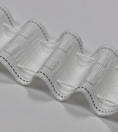 5cm Pencil Pleat Tape White 5cm Pencil Pleat Tape White