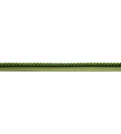 3/8" Sophie Cord with Tape Trimming by Samuel & Sons Basil 3/8" Sophie Cord with Tape Trimming by Samuel & Sons Basil