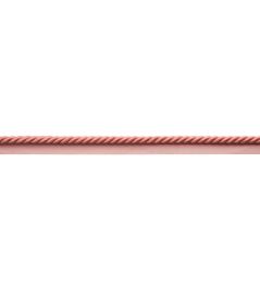 3/8" Sophie Cord with Tape Trimming by Samuel & Sons Rose Water 3/8" Sophie Cord with Tape Trimming by Samuel & Sons Rose Water