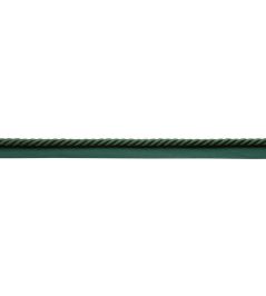 3/8" Sophie Cord with Tape Trimming by Samuel & Sons Viridian Green 3/8" Sophie Cord with Tape Trimming by Samuel & Sons Viridian Green