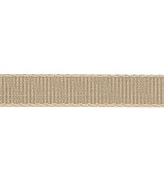 38mm Francoise Metallic Border Trimming by Samuel & sons White gold 38mm Francoise Metallic Border Trimming by Samuel & sons White gold