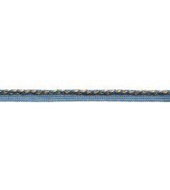 5mm Trianon Cord with Tape Trimming by Samuel & Sons Lapis 5mm Trianon Cord with Tape Trimming by Samuel & Sons Lapis