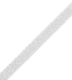 13mm Cambridge Metallic Braid Trimming by Samuel & Sons Silver Leaf 13mm Cambridge Metallic Braid Trimming by Samuel & Sons Silver Leaf