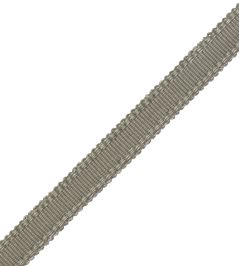 13mm Cambridge Strie Braid Trimming by Samuel & Sons Ash Grey 13mm Cambridge Strie Braid Trimming by Samuel & Sons Ash Grey