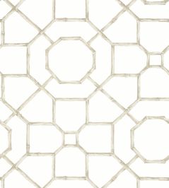 Abbor Wallpaper by Thibaut Flax Abbor Wallpaper by Thibaut Flax