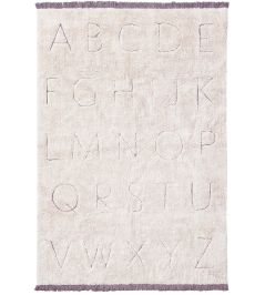 ABC RugCycled Rug by Lorena Canals Natural ABC RugCycled Rug by Lorena Canals Natural