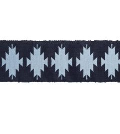 Abiquiu Embroidered Border Trimming by Samuel & Sons Blue Sky Abiquiu Embroidered Border Trimming by Samuel & Sons Blue Sky