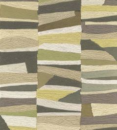 Abstract Bricks Wallpaper by Eijffinger Green Abstract Bricks Wallpaper by Eijffinger Green