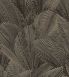 Abstract Leaves Wallpaper by Eijffinger Brown/Black Abstract Leaves Wallpaper by Eijffinger Brown/Black