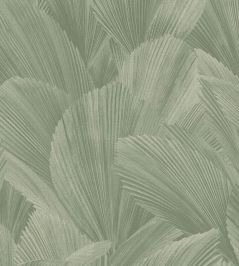 Abstract Leaves Wallpaper by Eijffinger Green Abstract Leaves Wallpaper by Eijffinger Green
