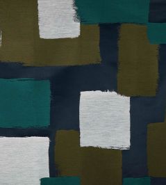 Abstract Fabric by Lelievre Vert Marine Abstract Fabric by Lelievre Vert Marine