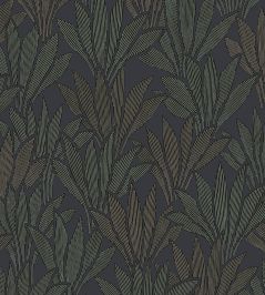 Abstract Palm Wallpaper by Eijffinger Blue Abstract Palm Wallpaper by Eijffinger Blue