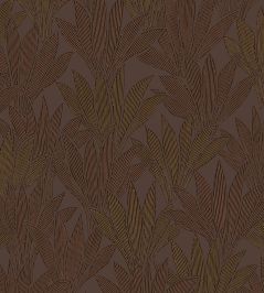 Abstract Palm Wallpaper by Eijffinger Brown/Red Abstract Palm Wallpaper by Eijffinger Brown/Red