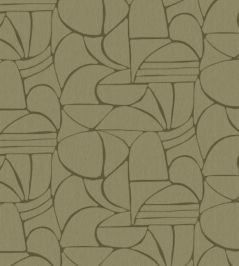 Abstract Pebble Mural by Eijffinger Green Abstract Pebble Mural by Eijffinger Green