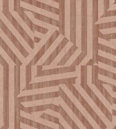 Abstract Stripe Wallpaper by Eijffinger Rose Abstract Stripe Wallpaper by Eijffinger Rose