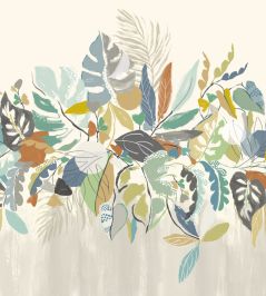 Abstract Tropic Mural by Ohpopsi Earth Abstract Tropic Mural by Ohpopsi Earth