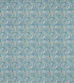 Acanthus Fabric by Clarke & Clarke Denim Acanthus Fabric by Clarke & Clarke Denim
