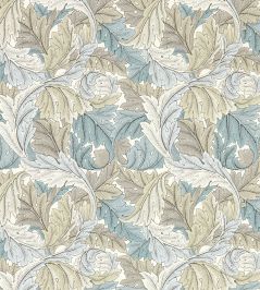Acanthus Wallpaper by Clarke & Clarke Slate/Dove Acanthus Wallpaper by Clarke & Clarke Slate/Dove