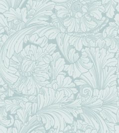 Acanthus Wallpaper by Cole & Son Print Room Blue Acanthus Wallpaper by Cole & Son Print Room Blue