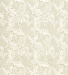 Acanthus Jacquard Fabric by Clarke & Clarke Linen Acanthus Jacquard Fabric by Clarke & Clarke Linen