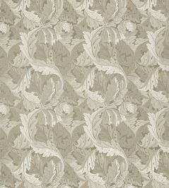 Acanthus Jacquard Fabric by Clarke & Clarke Natural Acanthus Jacquard Fabric by Clarke & Clarke Natural