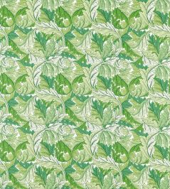 Acanthus Fabric by Morris & Co Leaf Green Acanthus Fabric by Morris & Co Leaf Green