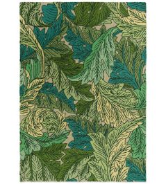 Acanthus Rug by Morris & Co Nettle/Sky Blue Acanthus Rug by Morris & Co Nettle/Sky Blue