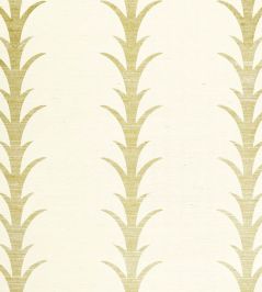 Acanthus Stripe Sisal Wallpaper by Schumacher Filigree Acanthus Stripe Sisal Wallpaper by Schumacher Filigree