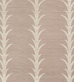Acanthus Stripe Sisal Wallpaper by Schumacher Haze Acanthus Stripe Sisal Wallpaper by Schumacher Haze