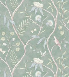 Adam's Eden Fresco Wallpaper by Lewis & Wood Ceramic Adam's Eden Fresco Wallpaper by Lewis & Wood Ceramic