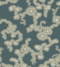 Adelaide Wallpaper by Farrow & Ball Inchyra Blue / Lichen Adelaide Wallpaper by Farrow & Ball Inchyra Blue / Lichen