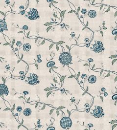 Adelaide Wallpaper by Sandberg Blue Adelaide Wallpaper by Sandberg Blue