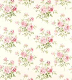 Adele Fabric by Sanderson Rose/Cream Adele Fabric by Sanderson Rose/Cream
