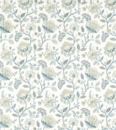 Adeline Fabric by Clarke & Clarke Denim/Midnight Adeline Fabric by Clarke & Clarke Denim/Midnight