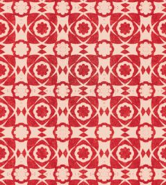 Aegean Tiles Wallpaper by MINDTHEGAP Red Aegean Tiles Wallpaper by MINDTHEGAP Red