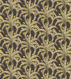 Afrika Damask Wallpaper by Cole & Son Onyx & Citrine Afrika Damask Wallpaper by Cole & Son Onyx & Citrine