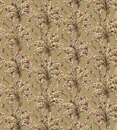 Afrika Damask Wallpaper by Cole & Son Safari & Blush Afrika Damask Wallpaper by Cole & Son Safari & Blush