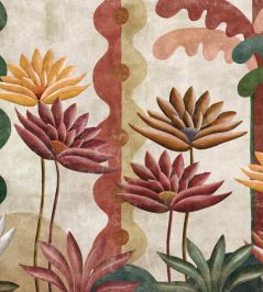 Agaves Mural by Coordonne Cereza Agaves Mural by Coordonne Cereza