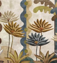 Agaves Mural by Coordonne Indigo Agaves Mural by Coordonne Indigo