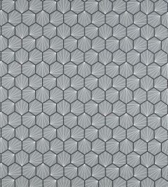 Aikyo Fabric by Scion Steel Aikyo Fabric by Scion Steel