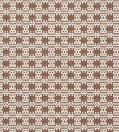 Akan Fabric by Sanderson Cocoa Akan Fabric by Sanderson Cocoa
