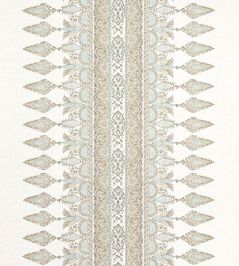 Akola Stripe Fabric by Thibaut Beige Akola Stripe Fabric by Thibaut Beige