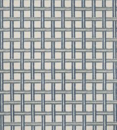 Al Bivio Fabric by Jim Thompson No.9 Indigo Al Bivio Fabric by Jim Thompson No.9 Indigo