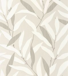 Alba Wallpaper by Casadeco Blanc craie Alba Wallpaper by Casadeco Blanc craie