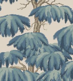 Alba Wallpaper by Sandberg Teal Alba Wallpaper by Sandberg Teal