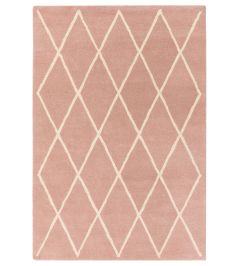 Albany Diamond Rug by Asiatic Pink Albany Diamond Rug by Asiatic Pink